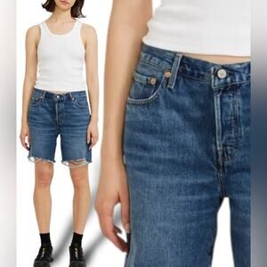 33 x 32 Levis 501 Denim Shorts. Womens Levi 501 Bermuda Shorts